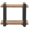 Bedside Cabinet 19.7"x15.7"x15.7" Solid Reclaimed Wood - Image 2