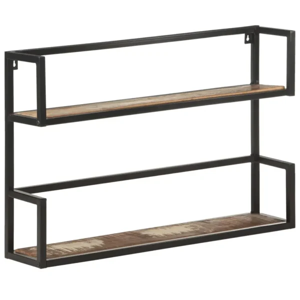 Wall Shelf 35.4"x7.9"x23.6" Solid Reclaimed Wood - Image 8