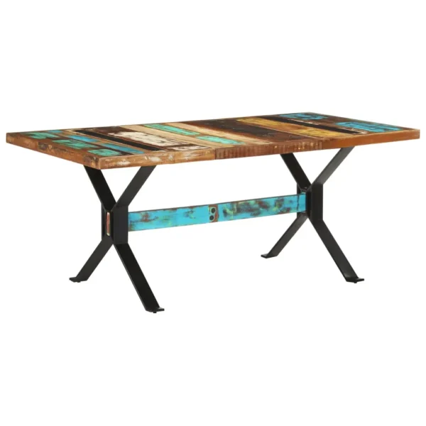Dining Table 70.9"x35.4"x29.9" Solid Reclaimed Wood