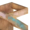 Wine Rack for 5 Bottles Solid Reclaimed Wood - Image 5