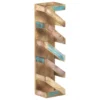 Wine Rack for 5 Bottles Solid Reclaimed Wood - Image 9