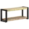 TV Stand 35.4"x11.8"x15.7" Solid Wood Reclaimed - Image 8