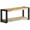 TV Stand 35.4"x11.8"x15.7" Solid Wood Reclaimed - Image 10