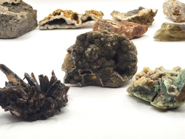 Botryoidal Herkimer Drusy Specimens