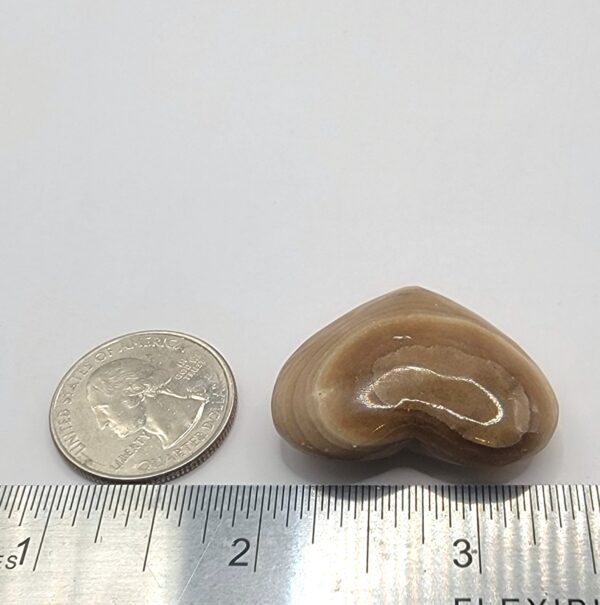 Chocolate Calcite Hearts - Image 8