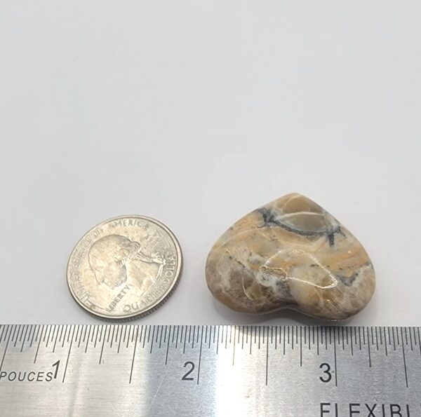 Chocolate Calcite Hearts - Image 3