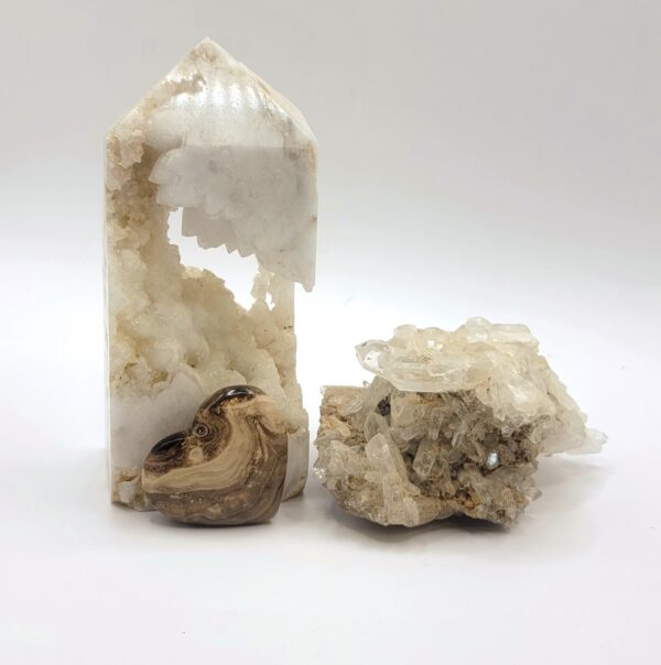 Chocolate Calcite Hearts - Image 19