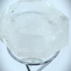 Clear Quartz Diamond Carving & Stand - Image 9
