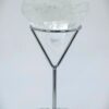 Clear Quartz Diamond Carving & Stand - Image 13