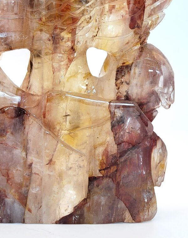 Hematoid Quartz Phoenix Carvings - Image 29
