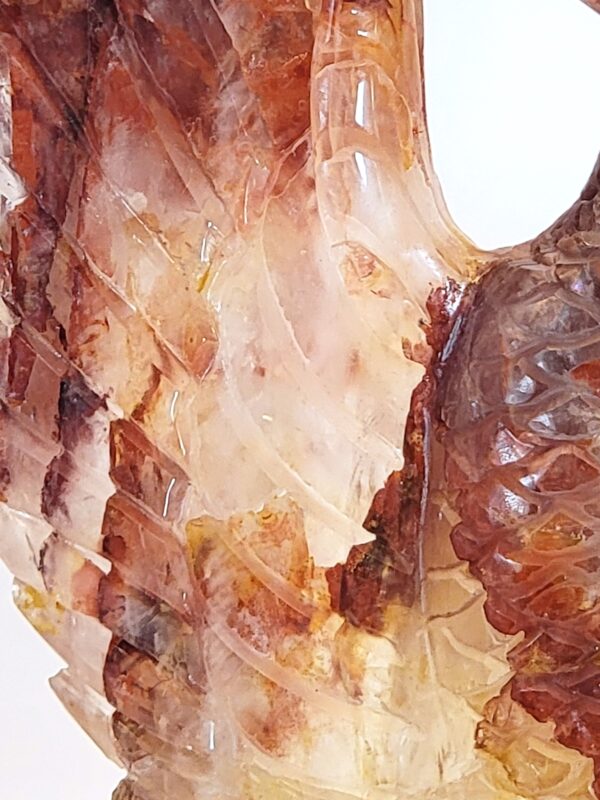 Hematoid Quartz Phoenix Carvings - Image 31
