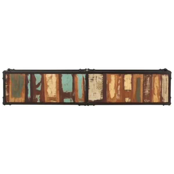 TV Stand 59.1"x11.8"x16.1" Solid Wood Reclaimed - Image 3