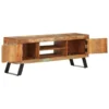 TV Stand 44.1"x11.8"x17.7" Solid Wood Reclaimed - Image 3