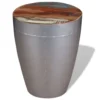 Aviator Stool Solid Reclaimed Wood - Image 13