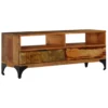 TV Stand 46.5"x13.8"x17.7" Solid Wood Reclaimed - Image 23