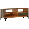 TV Stand 46.5"x13.8"x17.7" Solid Wood Reclaimed - Image 24