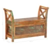 Hall Bench 40.6"x13"x28.3" Solid Reclaimed Wood - Image 18