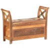 Hall Bench 40.6"x13"x28.3" Solid Reclaimed Wood - Image 21