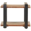 Bedside Cabinet 19.7"x15.7"x15.7" Solid Reclaimed Wood - Image 12