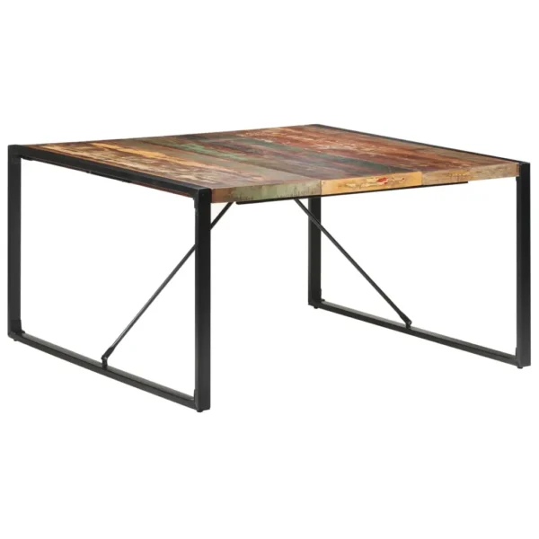 Dining Table 55.1"x55.1"x29.5" Solid Reclaimed Wood - Image 20