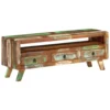 TV Stand Multicolor 43.3"x11.8"x15.7" Solid Wood Reclaimed - Image 22
