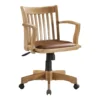 Deluxe Wood Banker's Chair - Image 6