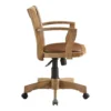 Deluxe Wood Banker's Chair - Image 8