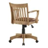 Deluxe Wood Banker's Chair - Image 9