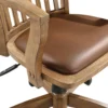 Deluxe Wood Banker's Chair - Image 10