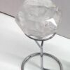 Clear Quartz Diamond Carving & Stand