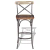 Bar Chair Solid Reclaimed Wood - Image 6