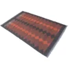 Modern Raspberry Glace Kilim Rug - Image 4
