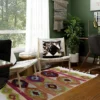 IKAT Nomadic Kilim Rug - Image 2