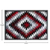 Teagan Collection Southwestern 5' x 7' Red Area Rug - Image 4
