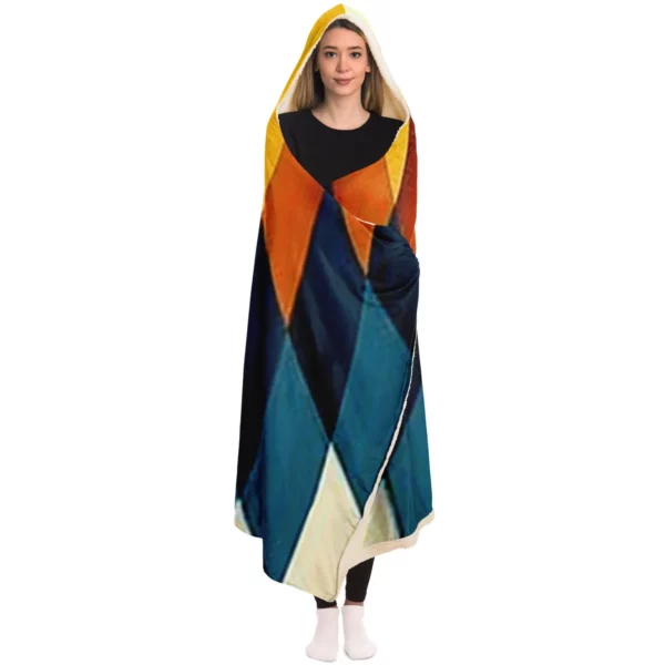 Southwestern Patterned hooded blanket - Image 4