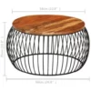 Coffee Table 26.8" Solid Reclaimed Wood - Image 18
