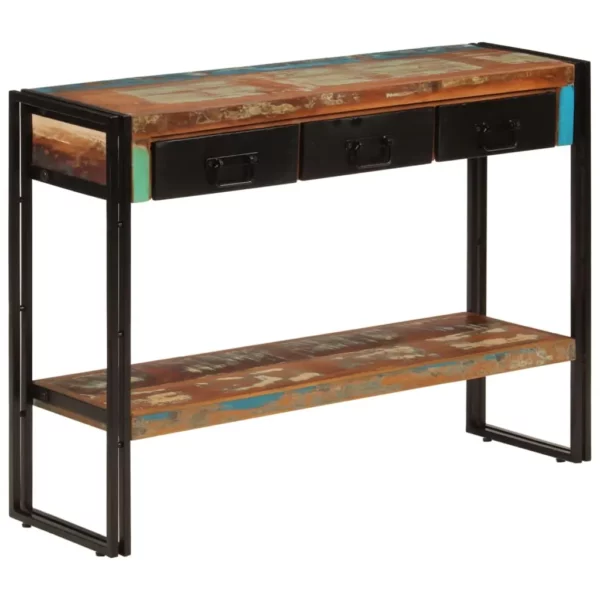 Console Table 43.3"x11.8"x29.9" Solid Wood Reclaimed - Image 22