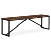 Bench Solid Reclaimed Wood 63"x13.8"x17.7" - Image 11