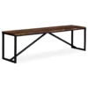 Bench Solid Reclaimed Wood 63"x13.8"x17.7" - Image 23
