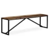 Bench Solid Reclaimed Wood 63"x13.8"x17.7" - Image 24