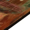 Reclaimed Wood Dining Table 70.9" - Iron Rail Legs - Image 8