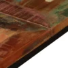 Reclaimed Wood Dining Table 70.9" - Iron Rail Legs - Image 22