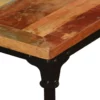 Reclaimed Wood Dining Table 70.9" - Iron Rail Legs - Image 23