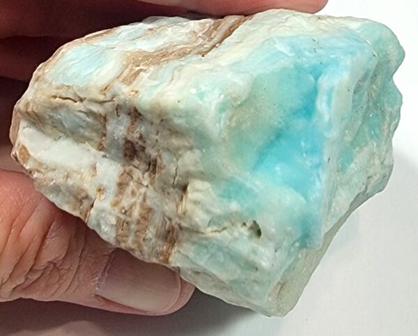 Raw Blue Aragonite Chunk - Image 4