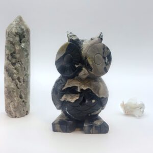 Volcano Agate Owl