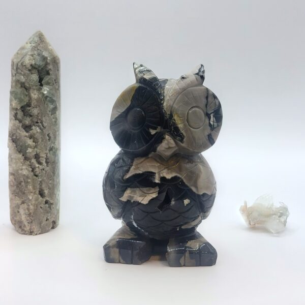 Volcano Agate Owl