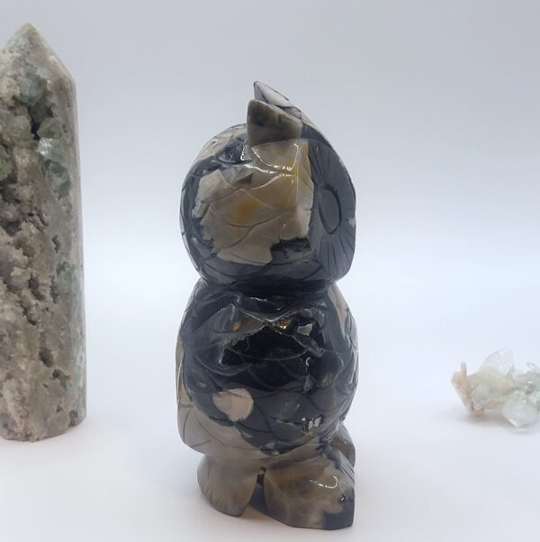 Volcano Agate Owl - Image 3