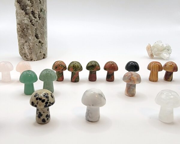 Mini Mushroom Carvings - Image 21