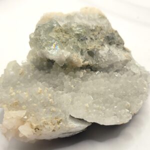 Green Fluorite & Quartz Clusters