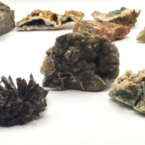 Botryoidal Herkimer Drusy Specimens